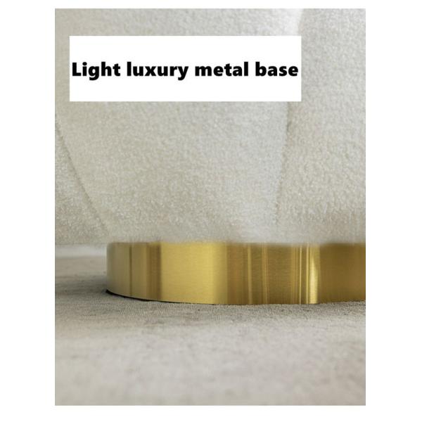 Отдых ткани одиночного стула софы тыквы кресла Recliner Seater белого белый