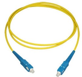 Low Insertion Loss Fc To Lc Fiber Patch Cord , Fc Sc Fiber Patch Cord