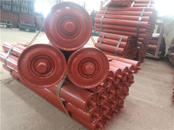 Heavy Duty Steel 400mm Conveyor Roller Idler Rubber Disc