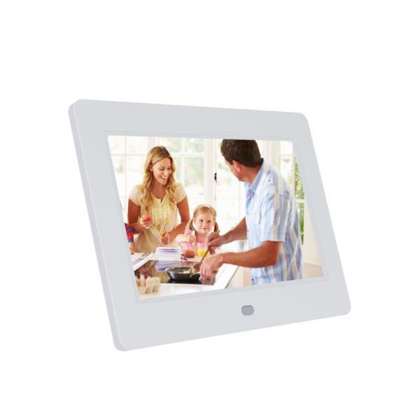 7 polegadas LCD Digital Photo Frame 1024x600 IPS tela Ajustável brilho
