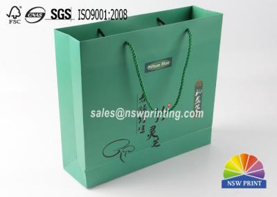 Matt Laminated Custom Eco Friendly Paper Gift Bags For Health Care Product