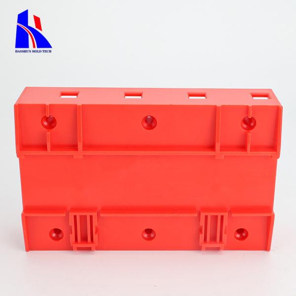Red Medical Plastic Injection Molding Parts Nylon 11 2316 Steel
