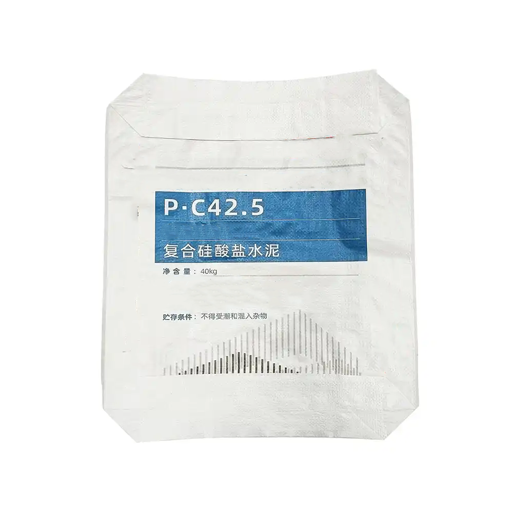Recyclable Paper Valve Bags Durable Packaging Bags for Powders and Environmental