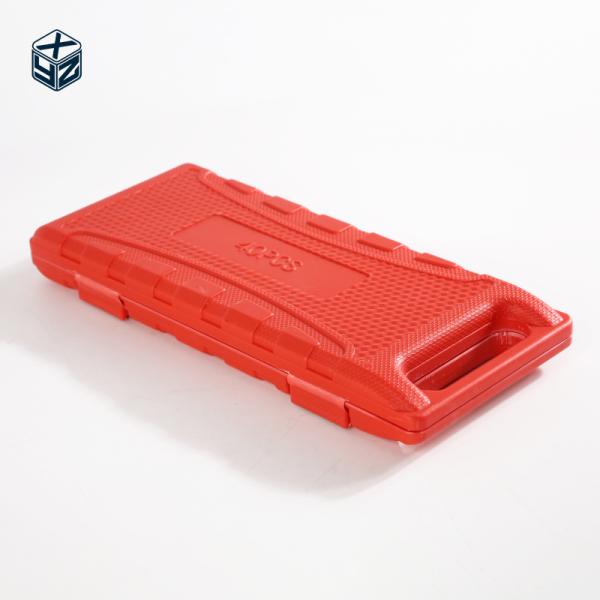 Industrial Grade 40 Pieces Bits Set with Red S2 Material and Natural Finish Plastic Box