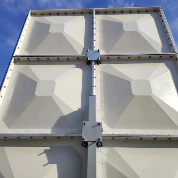 Fiberglass SMC Pressed Water Tank Frp / Grp Sectional Panel Tank