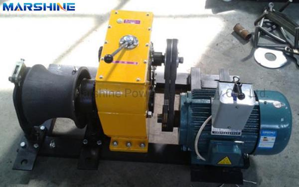 Equipamento de corda de transmissão elétrica Capstan Máquina de puxar cabos elétricos