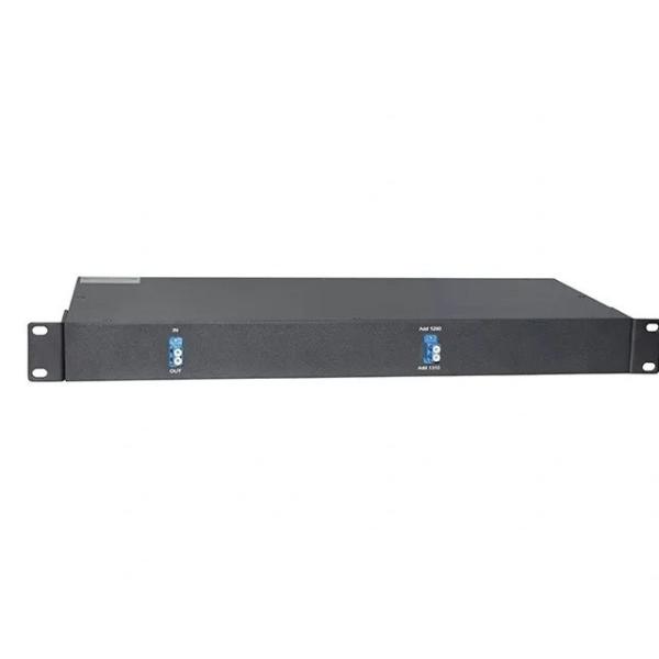 High Quality 1RU Rack Mount Simplex BIDI Transmission 2 channels CWDM Mux &