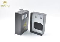 Recycled Grey Cardboard CMYK USB Cable Packaging