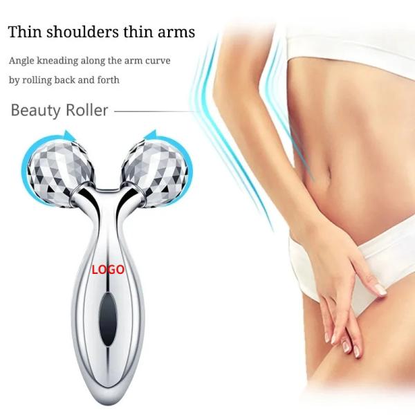 Handheld 3D Face Lift Roller Massager Wireless Remote Control Body Shaping Massager