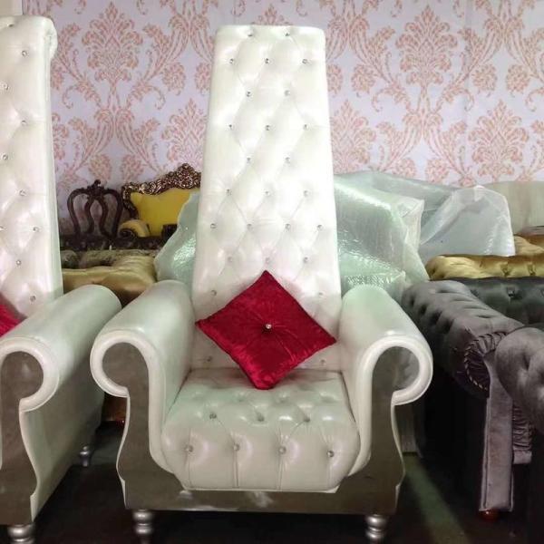 80*75*182cm King Royal Throne Chair High Back Sofa Wedding Beauty Salon Furniture