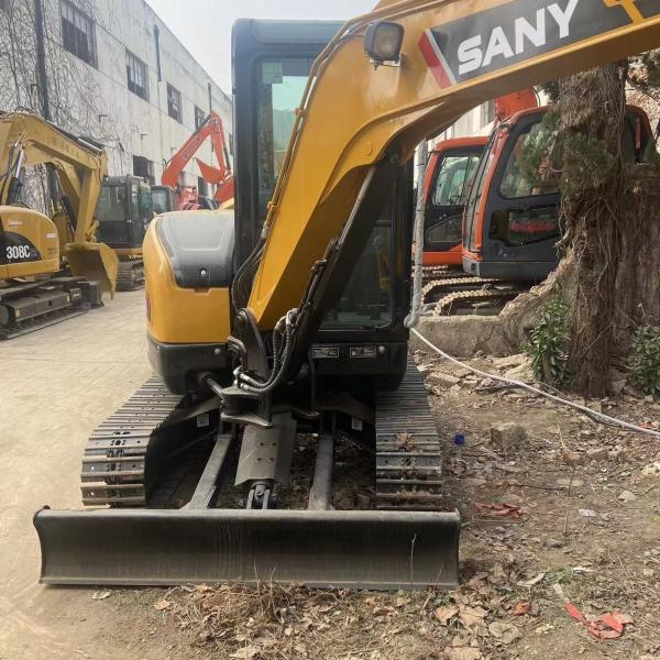 SANY Mini used excavator SY35 3.5ton original paint low price