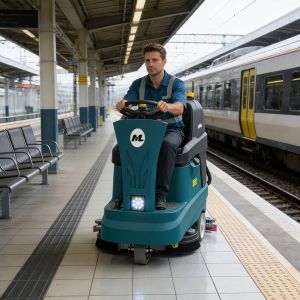 Heavy Duty Ride On Scrubber Dryer – OEM Manufacturer for Commercial and Industrial Use