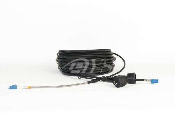Conjuntos de cabo blindados da fibra óptica profissional de DYS/OEM LC