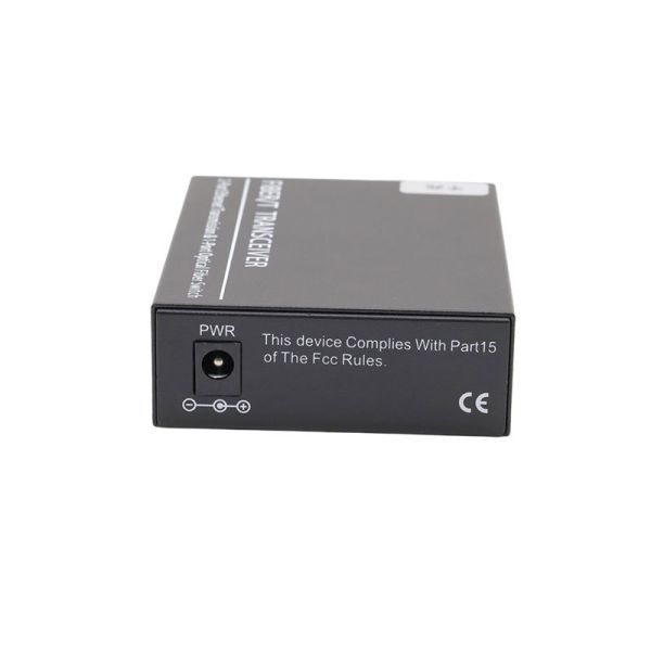 1000Mbps Fiber Media Converter Gigabit 1 SFP Fiber To 2 RJ45 Ethernet Ports