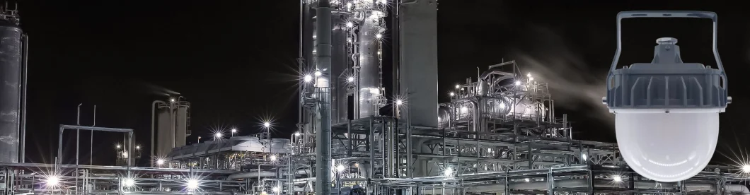 Светодиодный взрывозащитный свет ATEX сертифицированный High Bay Area Hanging Wall Mounted Zone 1 Zone 2 LNG Gas Station Нефтяная промышленность