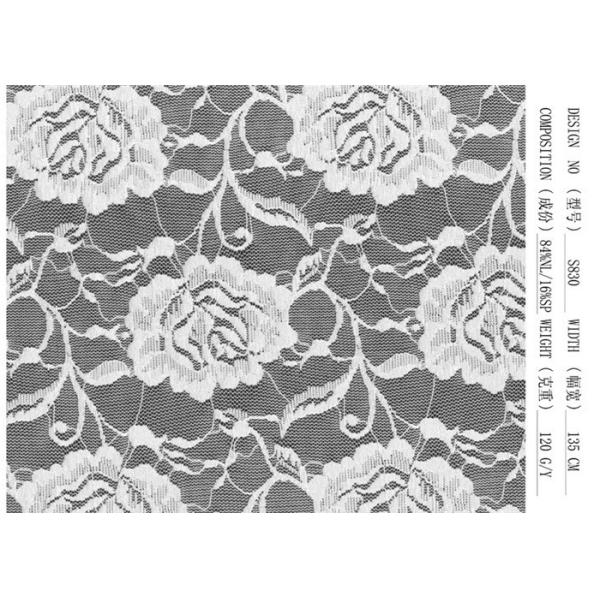 Глянцеватый полиэфир Washable Breathability ткани шнурка женское бельё платья