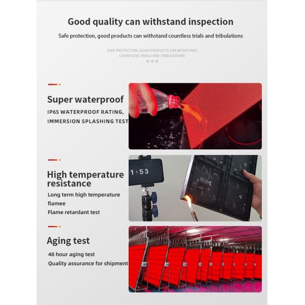 Zero Noise P3 LED Module High Resolution LED TV Panel Module 320x160mm