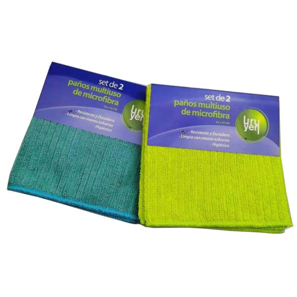 Ткань мытья блюда ткани чистки Microfiber домочадца связала ткань Microfiber
