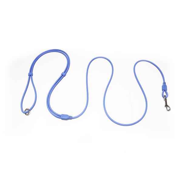 Macaron PVC Slip Lead Dog Leash Hands Free Slip Lead Collar Waterproof