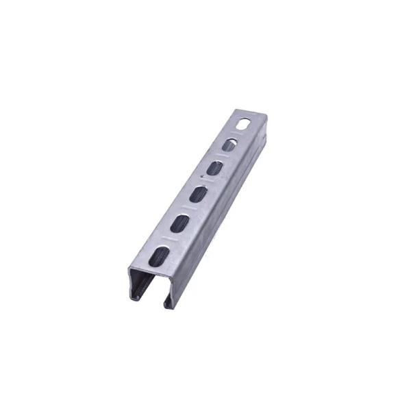 C Shaped Slotted Galvanized Slotted Channel Strut Channel Steel 3 Inch ODM