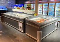 Direct Cooling Glass Top Island Chest Freezer -22C Large Capacity  850L