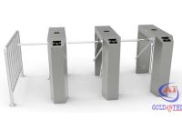 Mécanisme de porte de tourniquet de trépied de RFID, systèmes de sécurité d'entrée d'acier inoxydable