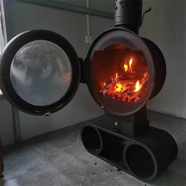 fireplace indoor fireplace stove fireplace suspended stove wood burningcarbon steel