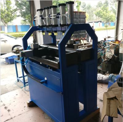 Height 110mm Car Radiator Making Machine Max Long 1000mm Head Plate