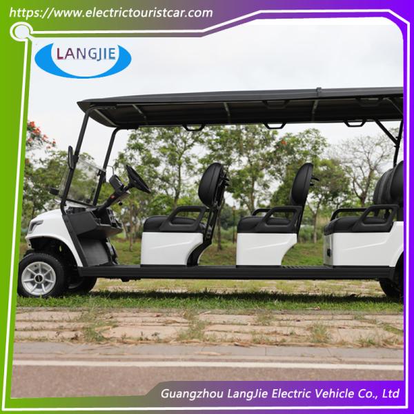 8 пассажирских тележек для гольфа 5 кВт AC MOTOR Buggy Golf Cart для курортов и деревень