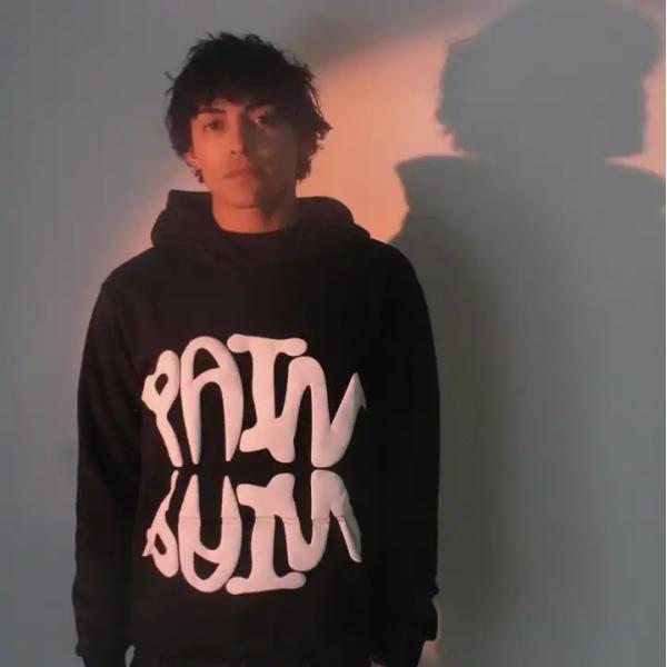 Oversized Cropped Puff Print Hoodie Graphic 3d Printing Men Heavyweight 500Gsm