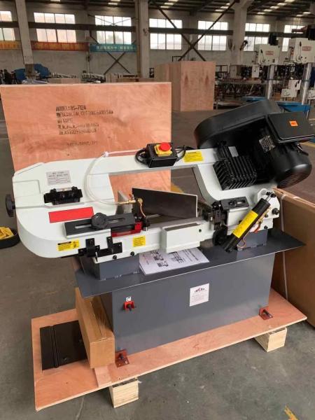 Single Column Semi Automatic Hydraulic Bandsaw Machine Scissors Type