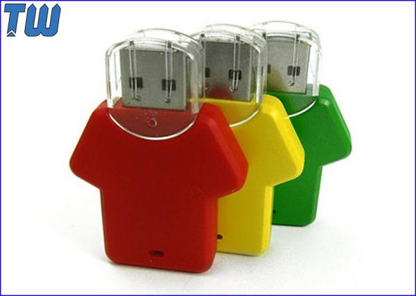 Plastic Fashion T-shirt 1GB Drive USB Data Storage Transparent Cap