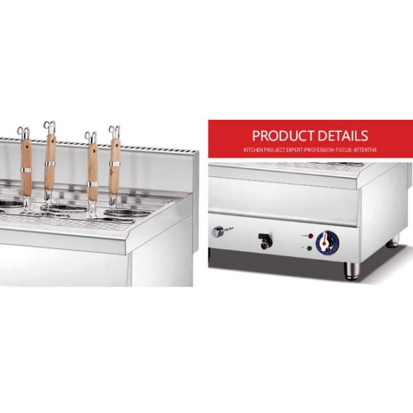 SS 304 Six Basket 6kw Electric Noodle Boiler