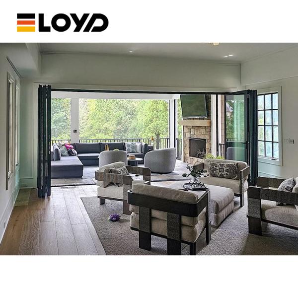 68 Series Outdoor Folding Door Waterproof & Safe