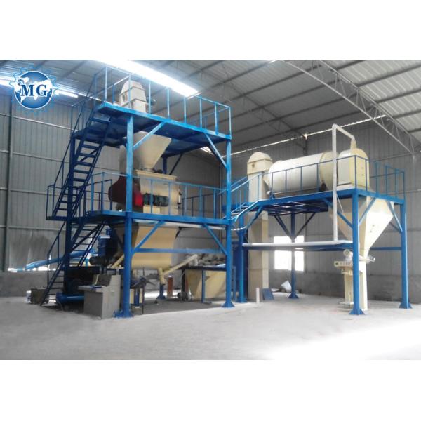 Mélangeur à pales adhésif d'axe de double de contrôle de PLC de machine de tuile