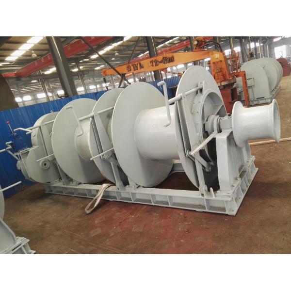 650KN Chain Dia 132mm Auto Tensioning Vessels Hydraulic Mooring Winch