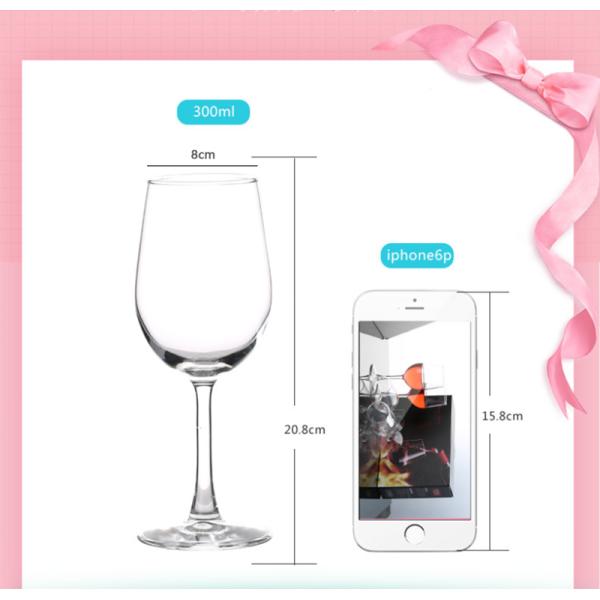 Бокалы 300ml руки ресторана надутые неэтилированные красные