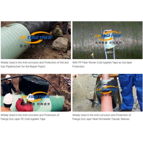 Visco Elastic Seam Sealing Tape , Green Color Anti Corrosion Tape NTD Series