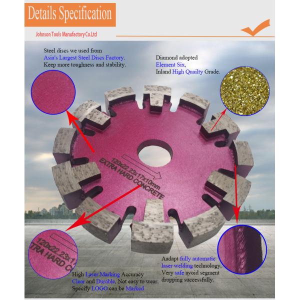 Лазер сварил диаметр абразивного диска 105mm пункта вытачки