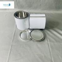 Couche blanche colle adhésive Peinture étain boîtes rondes Résistant aux produits chimiques