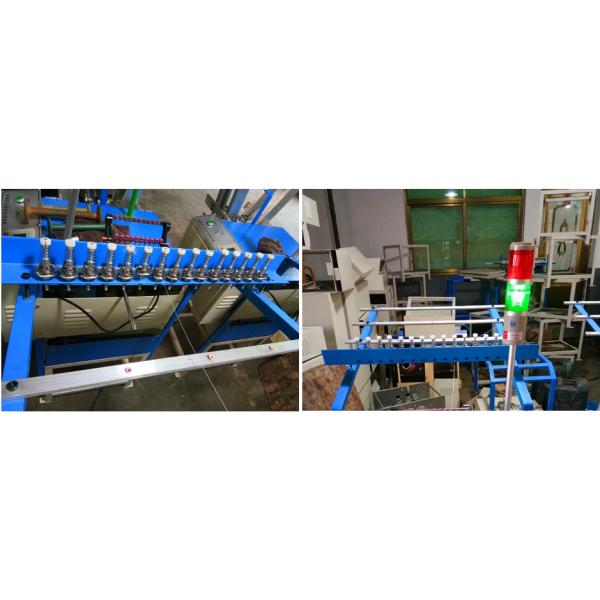 Машина замотки пряжи шить потока 2 катушк голов