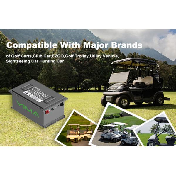 Powerful 60V Electric Golf Cart Lithium Battery 105Ah 160Ah 5KW 10KW