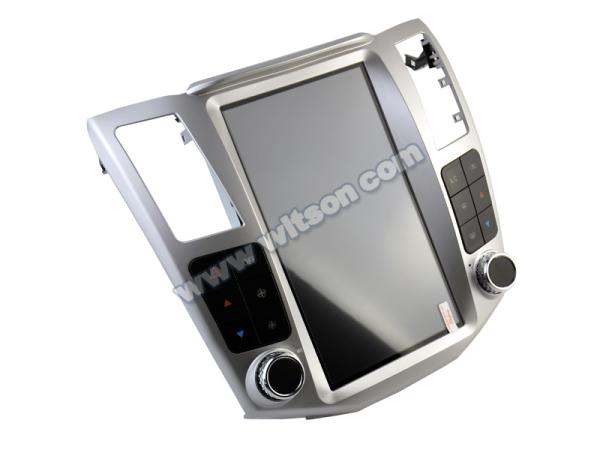 Écran Android Tesla Vertical 11.8 pour Lexus RX300 330 350 400H 2004-2008, Système multimédia stéréo GPS Carplay pour voiture