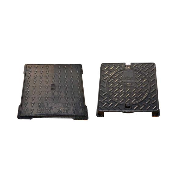 Легкомощный квадратный литый железный крыш для канализации бетонный газовый канализационный крыш 700 x 700