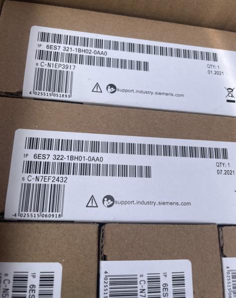 6ES7322-1BH01-0AA0 Siemens SIMATIC S7-300 Digital Output SM 322 Original Brand PLC