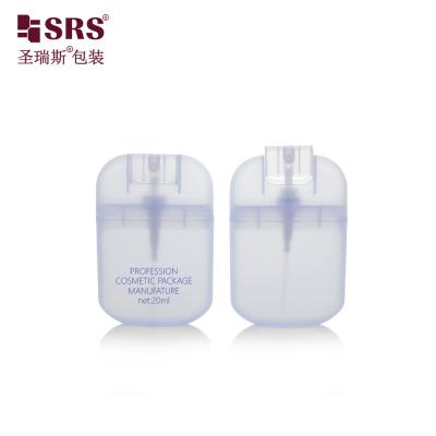 PWU006 Pocket-Sized PP Spray Bottles with Card Form Factor Bespoke Coloring 20-30ml Capacity