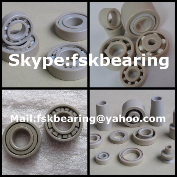 Oil Proof  Noncorrodible PP / POM / PEEK / PTFE Plastic Bearing
