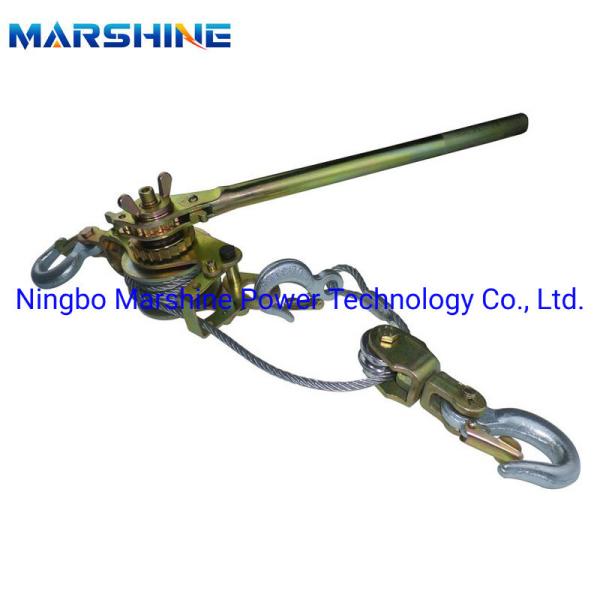 Manual Ratchet Cable Puller For Wire Rope Tightening Efficiency