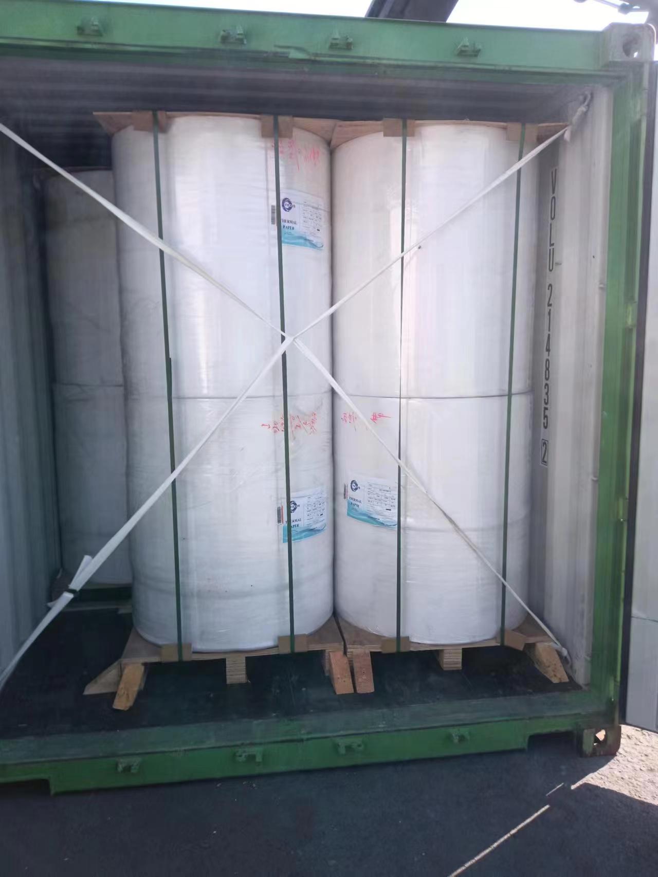 Прочность на разрыв MD/CD ≥200/251 Jumbo Thermal Paper Roll для гладкой печати