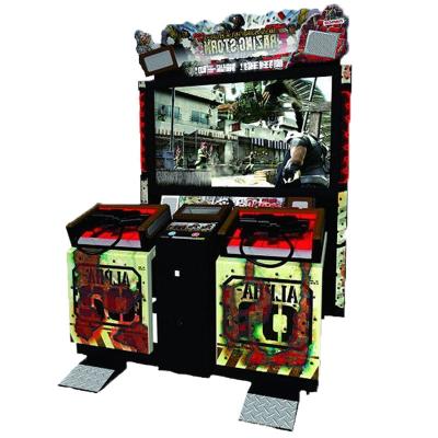 Indoor Entertainment Coin Operated 55 Inch Razing Storm Shooting Game Machine
